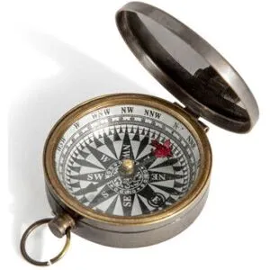 Authentic Models Minikompass brons