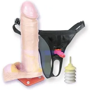 Doc Johnson Harness 8 Inch Realistic Cock