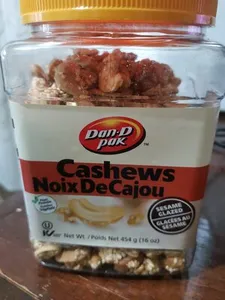 Sesame Glazed Cashews