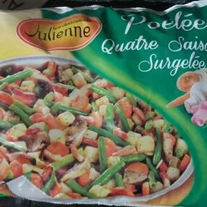 Poêlé quatre saisons surgelée