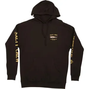 Salty Crew Men's Bruce Hood Fleece Black S