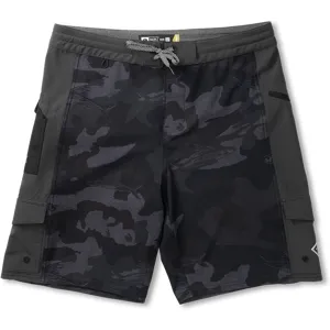 Salty Crew Men's Transom Utility Boardshort Black Camo 33