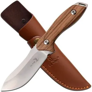 Master Cutlery Elk Ridge Zebra Wood Hunting Knife