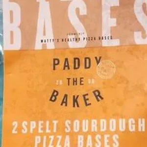 2 spelt sourdough pizza bases