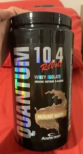 Quantum 10.4 revolt whey isolate