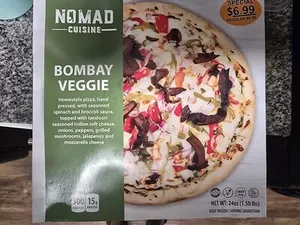 Bombay Veggie Pizza