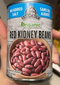 Organic red kidney beans