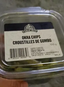 Okra chips
