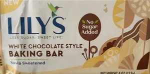 Lily’s white chocolate