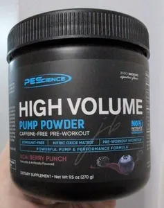High Volume Pump Powder Pre-Workout