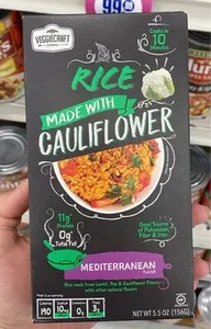 Rice made with cauliflower