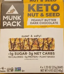 Nut & Seed Bar, Peanut Butter Dark Chocolate