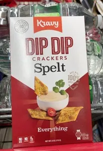 Dip dip spelt crackers