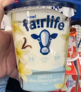 Vanilla yogurt