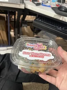 Handy Candy Sour Neon Worms