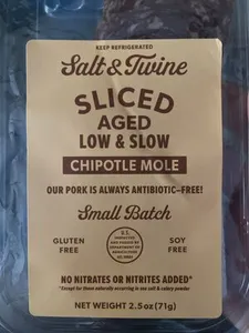 Sliced Aged Low & Slow Chipotle Mole
