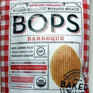 Good Boy Organics, Bops, Baked Organic Potato Snacks, Barbeque