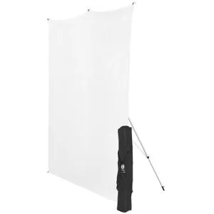 Westcott X-Drop 577K, komplett bakgrunds kit - vit, 1,5 x 2,1m