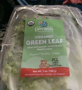 Greens organic green leaf