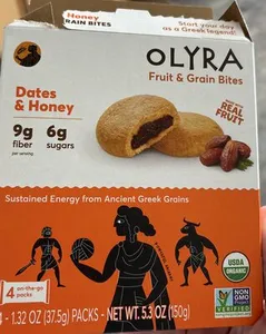 Fruit and Grain Bars-Dates and Honey