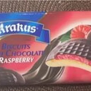 Raspberry Biscuits with Chocolate