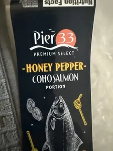 Honey Peper Coho Salmon