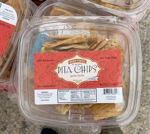Pita chips garlic herb
