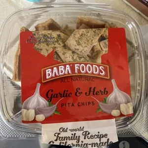 Garlic & Herb Pita Chips