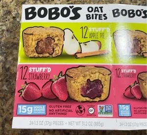 Strawberry Stuff'd Oat Bites