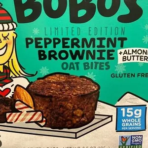 Peppermint Brownie Oat Bite