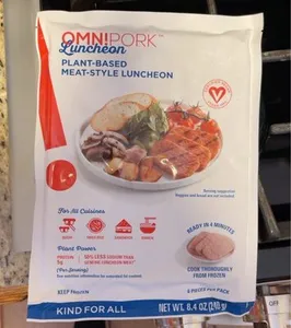Omnipork Luncheon (Plant-Based Meat-Style Luncheon)