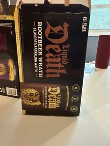 Liquid Death Root beer Wrath