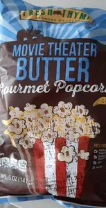Fresh thyme butter popcorn