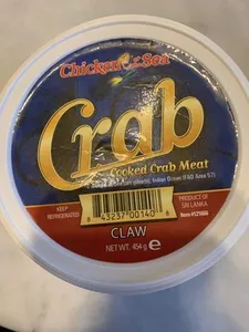 Chair de crabe cuite pasteurisée