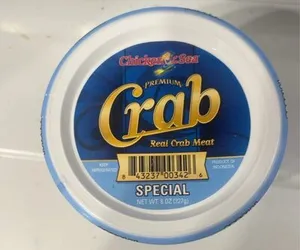 Real crab meat