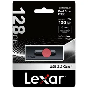 USB-minne Lexar DUAL Svart 128 GB