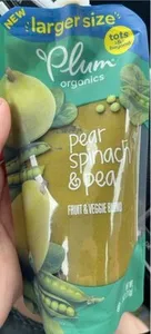 Pear Spinach & Pea