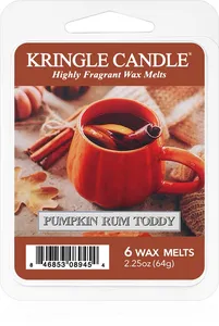 Kringle Candle Pumpkin Rom Toddy Lamp Wax aromatica 64 g
