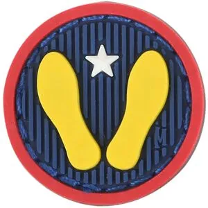 Maxpedition Patch - Yellow Footprints (Färg: Full Color)