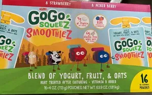 Gogo squeez smoothiez