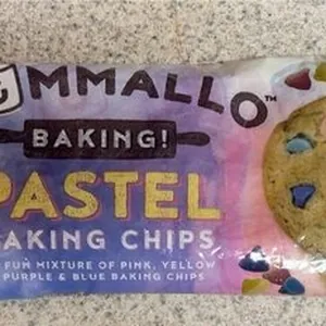 baking chips pastel