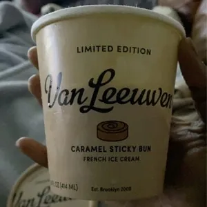 Van Leeuwen caramel sticky bun