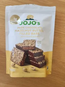 Dark Chocolate Hazelnut Butter Filled Bars