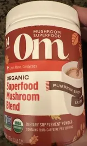 Organic Superfood Mushroom Blend Pumpkin Spice Latte