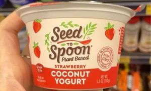 Plant Based Coconut Yogurt Strawberry