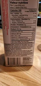 boisson à base de plantes enrichie