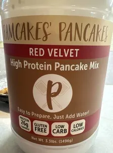 Red Velvet Protein Pancake Mix