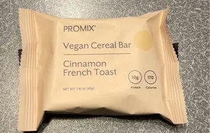 Vegan cereal bars