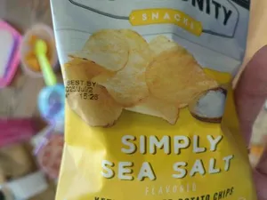 Simple Sea Salt Chips