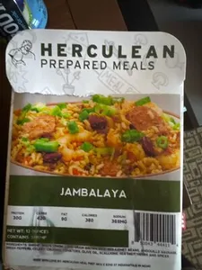 Herculean Foods Jambalaya